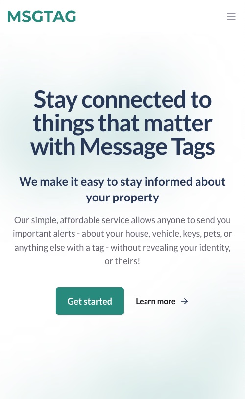 MsgTag - mobile screenshot
